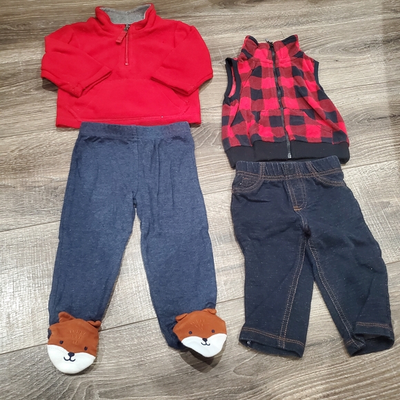 Baby Matching Set Size 6-9 months 4 Pieces of Clothing - Picture 1 of 14
